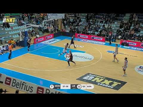 BNXT League Highlights : Belfius Mons Hainaut VS Liège Basket  (67-61) - (20.02.2022)