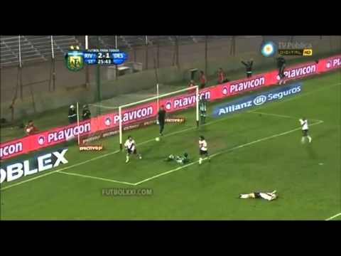 Gol De Alejandro Dominguez (River 3 - 1 Desamparados)