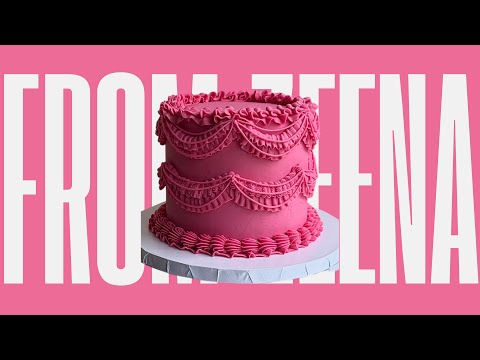Hot Pink Cake 🩷 | Full Cake Decorating | Episode 2 | FROM ZEENA