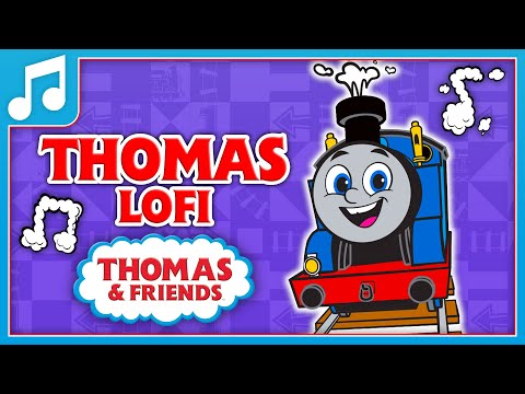 Thomas & Friends Lofi Video for Relaxing 🚂 Enjoy the Sights & Sounds of Thomas - Kids TV Series, Kingdom Kids Zone - Thomas & Friends