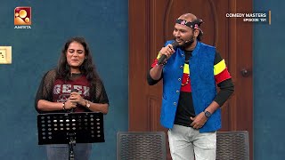 പാട്ട് പറഞ്ഞ് കയ്യടി നേടിയ കപ്പിൾസ്😂😂 | Comedy Masters | Episode 191