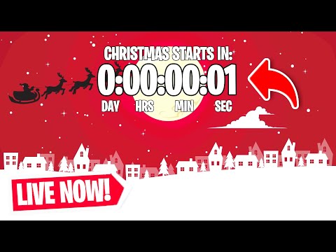CHRISTMAS🎅COUNTDOWN LIVE🔴 24/7 & How Long Till Christmas 2026!?