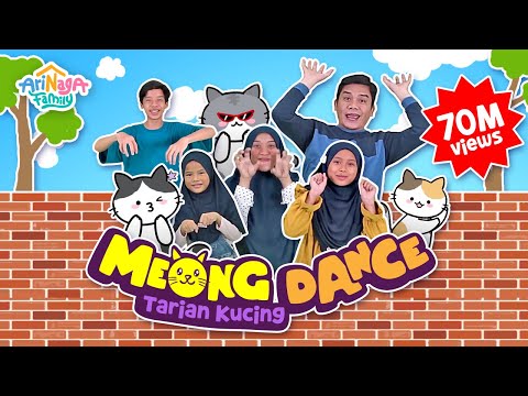 Arinaga Family | Meong Dance -Tarian Kucing (Official Music Video) #laguarinagafamily #meongmeong