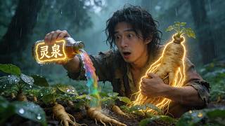 【完結】🔥 種出的人參比人還高？窮小子偶得靈泉灌溉萬物瞬間生長，帶村民致富