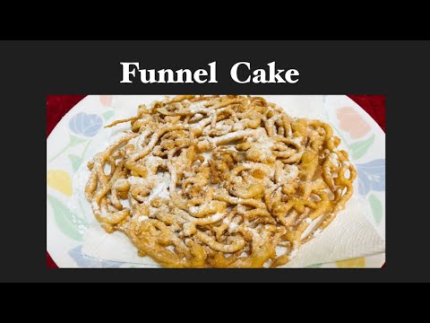 HOW TO MAKE FUNNEL CAKE !! THE EASY WAY