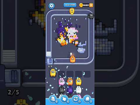 Pixel Flow Level 2780 Walkthrough