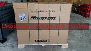 Unboxing a Snap-on Tool Box