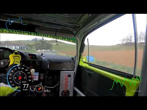 Bernhard Lenz - BMW E36 M3 - Onboard Bergrallye Lödersdorf 2023