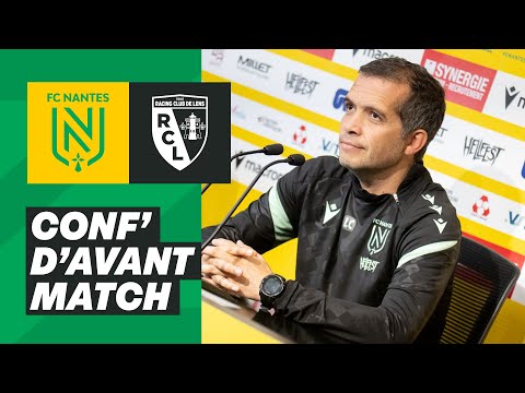 🎥🎙️ [J15] Luis Castro avant FC Nantes - RC Lens