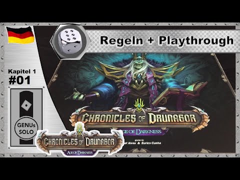 Chronicles of Drunagor - Age of Darkness - S01E01 - Regeln/Setup - Playthrough -  deutsch