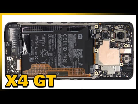 Poco X4 GT / Redmi K50i / Redmi Note 11T Pro Disassembly Teardown Repair Video Review