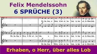 Mendelssohn - 6 Sprüche (III. On Ascension Day)