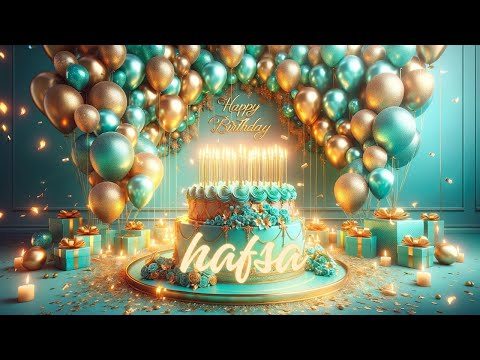 HAFSA Happy Birthday To You||Happy Birthday Song HAFSA🎂👩