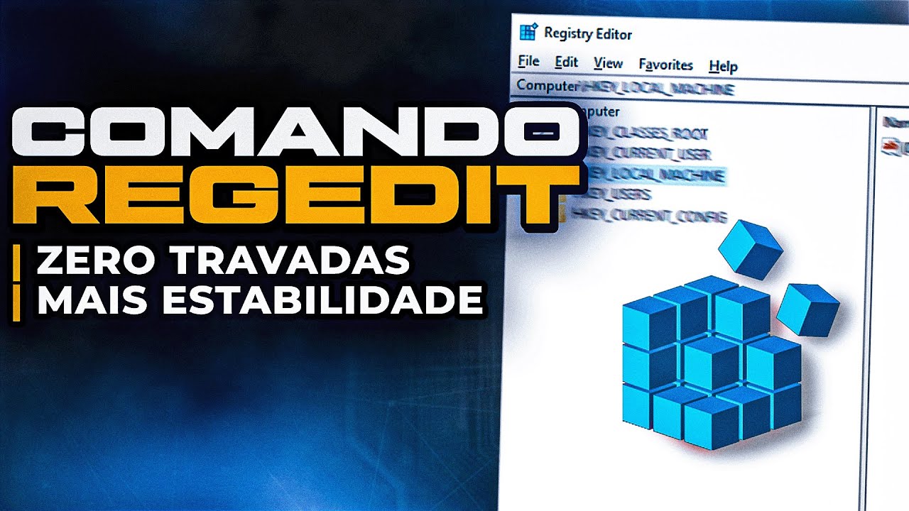 COMANDO REGEDIT PARA OTIMIZAR O PC E TER MAIS DESEMPENHO NOS JOGOS ! MAIS FPS SEM TRAVADAS NOS JOGOS