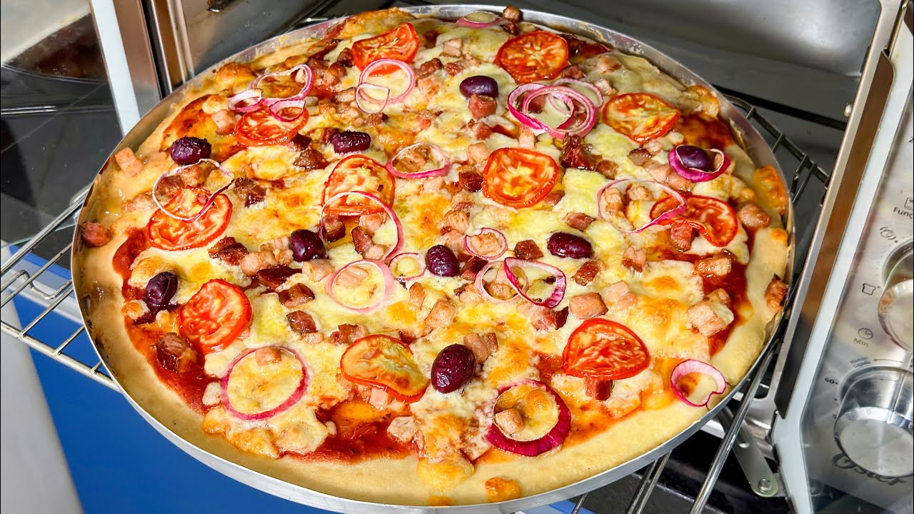 SEM SOVAR! FAÇA PIZZA COMO VOCÊ NUNCA VIU ANTES | FÁCIL E DELICIOSA | Gabriel Freitas