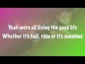 The Script - Hail Rain or Sunshine Official Audio Lyrics Vevo