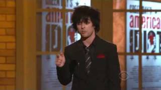 Billie Joe on the Tony Awards + performance