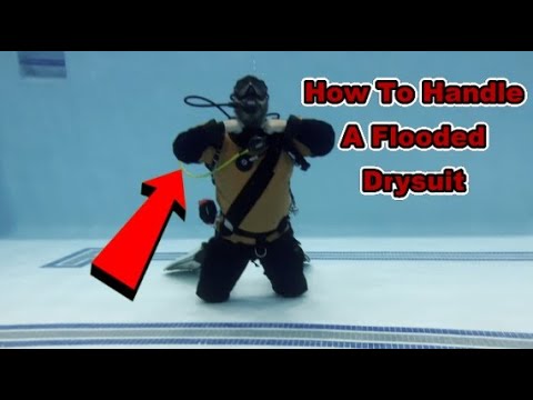 Buoyancy Control With A Flooded Drysuit