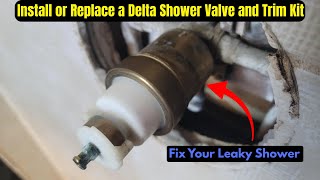 How to Install or Replace a Delta Valve and Trim Kit (T13/14)