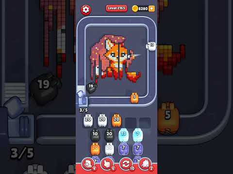 Pixel Flow Level 2165 Walkthrough