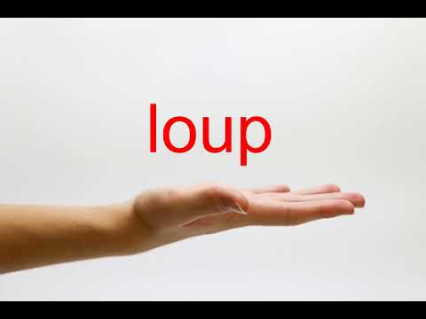 How to Pronounce loup - American English