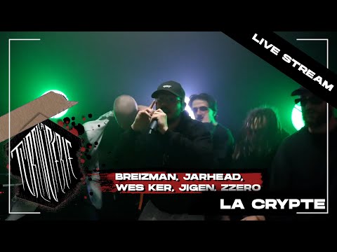 CONCERT LIVE : LA CRYPTE avec Breizman, Jarhead, Wes ker, Jigen et Zzero 🏴‍☠️