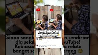 Download lagu Cewek Ini Ketahuan! Ternyata YouTube Jadi Teman Makan Setiap Hari 😱📱 mp3