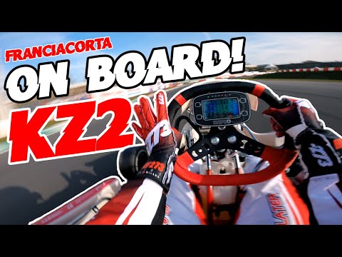 Karting KZ2 ON BOARD P.O.V. at Franciacorta with FREDDIE SLATER 🔥