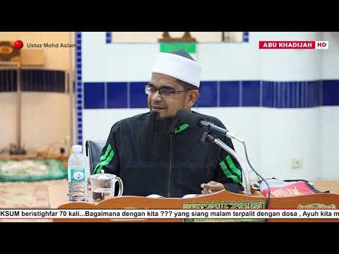 Makanan Main Peranan Sangat PENTING | Ustaz Mohd Aslam