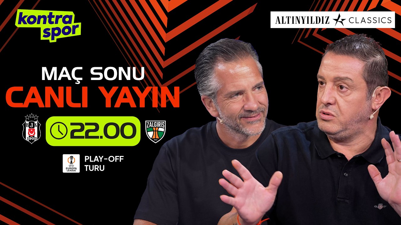 🔴 CANLI | Beşiktaş - Kauno Žalgiris Maç Sonu | Nihat Kahveci, Nebil Evren | Kontratak