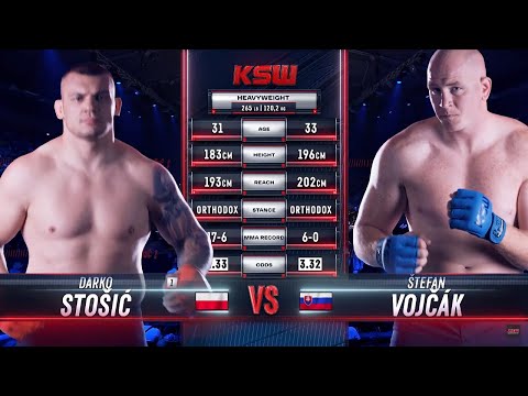 KSW Free Fight: Darko Stosic vs. Stefan Vojcak