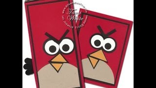 Angry Birds Party - Candy Bar & card - DIY