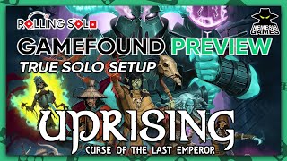 Uprising True Solo Mode | GameFound Preview | Solo Playthrough | How To Setup