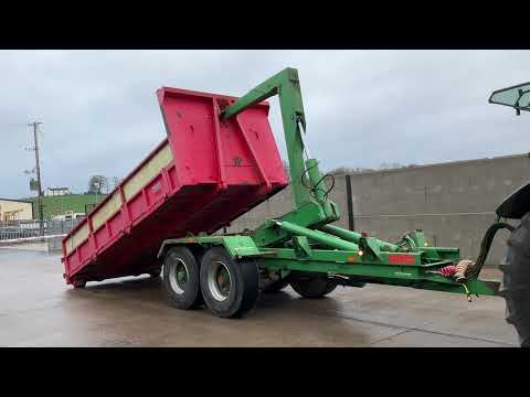 TRACTOR DRAWN ROLL ON/ROLL OFF HOOK LOADER TRAILER - Image 2