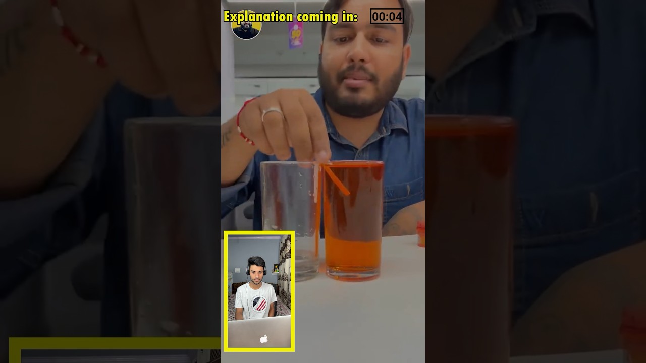 PW Alakh Pandey’s Siphon Law Experiment - (Explanation)