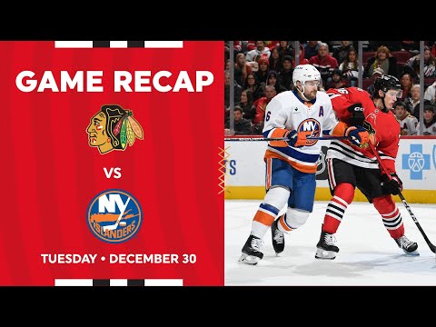 Blackhawks vs. Islanders Game Highlights | 12.30.25