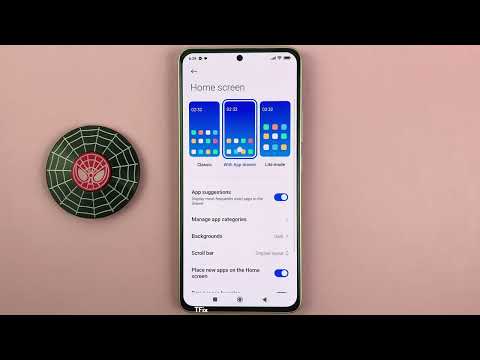 How to Enable/Disable App Suggestions in App Drawer on Xiaomi Redmi Note 13 Android 14