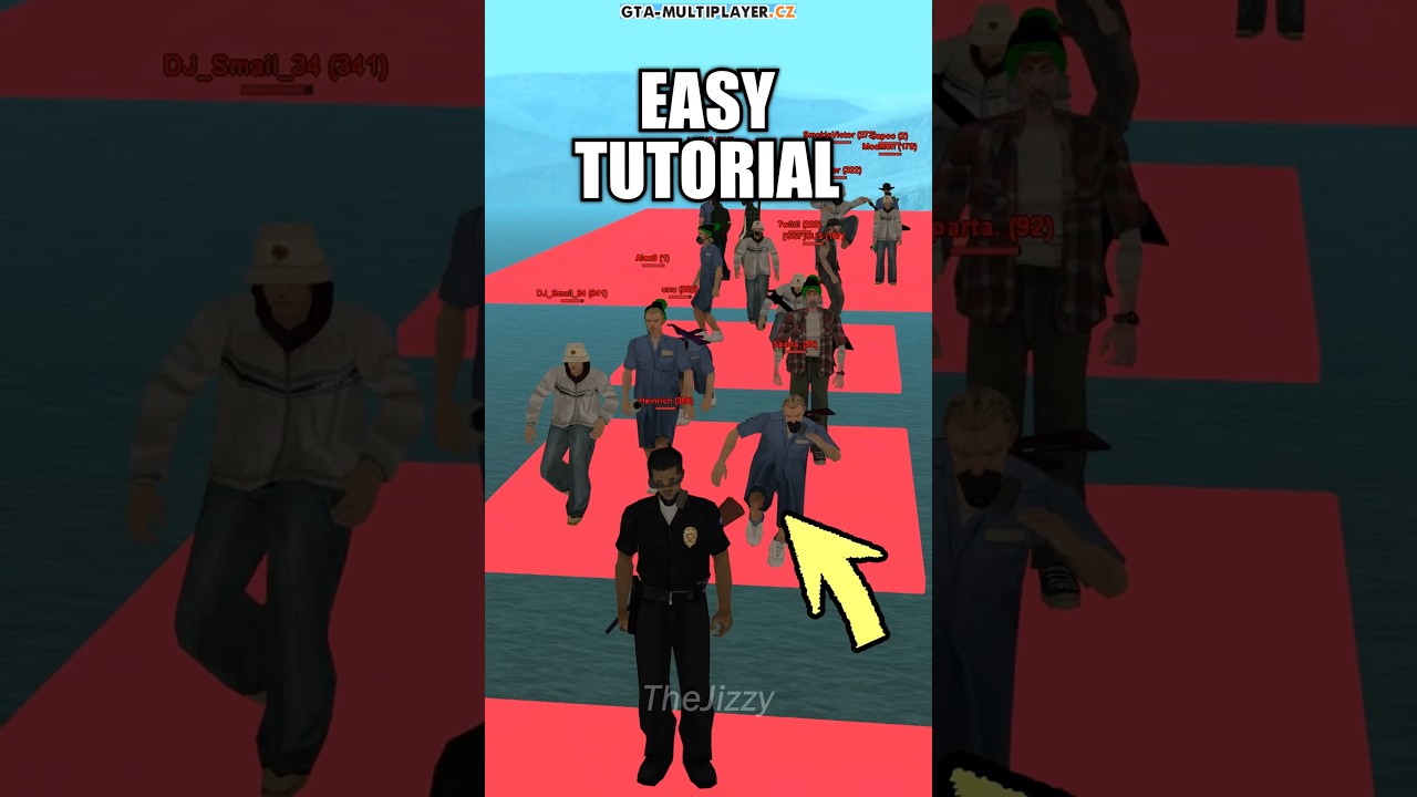 HOW TO PLAY GTA SAN ANDREAS MULTIPLAYER! 🎮 #gta #gtasanandreas #multiplayer