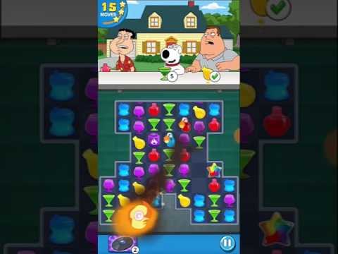 Family Guy Freakin Mobile Game Passage from 6  - 12 level