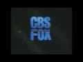 CBS Fox Video Logo Fast Slow