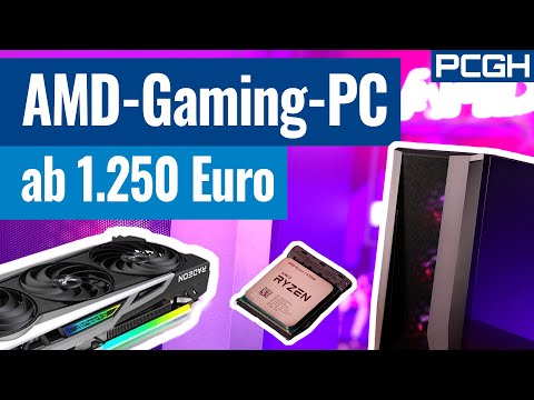 AMD Gaming-PC ab 1.250 Euro | Zusammenbau und Tuning mit Ryzen & Radeon