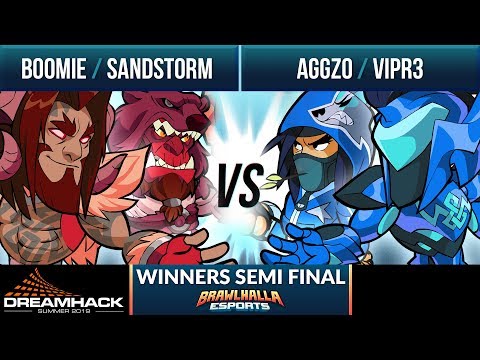 Sandstorm & Boomie vs Aggz0 & VipR3 - Winners Semi Final - DreamHack Summer 2v2