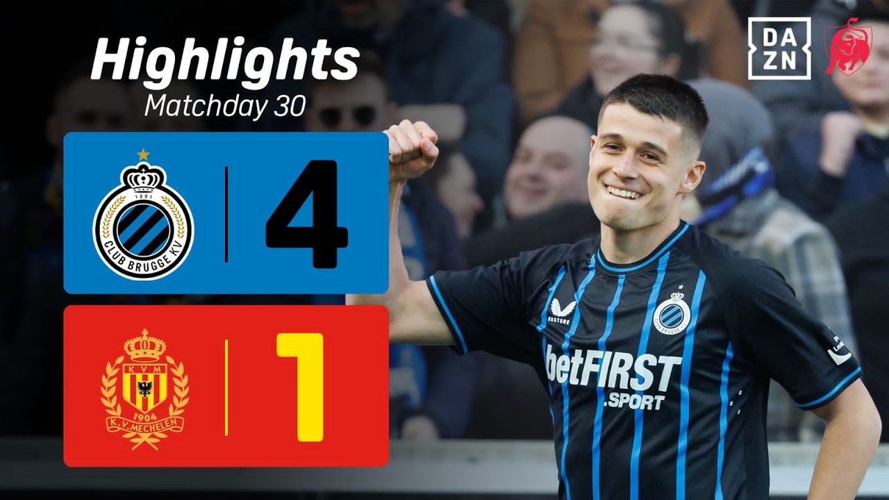 Club Brugge KV vs KV Mechelen Highlights