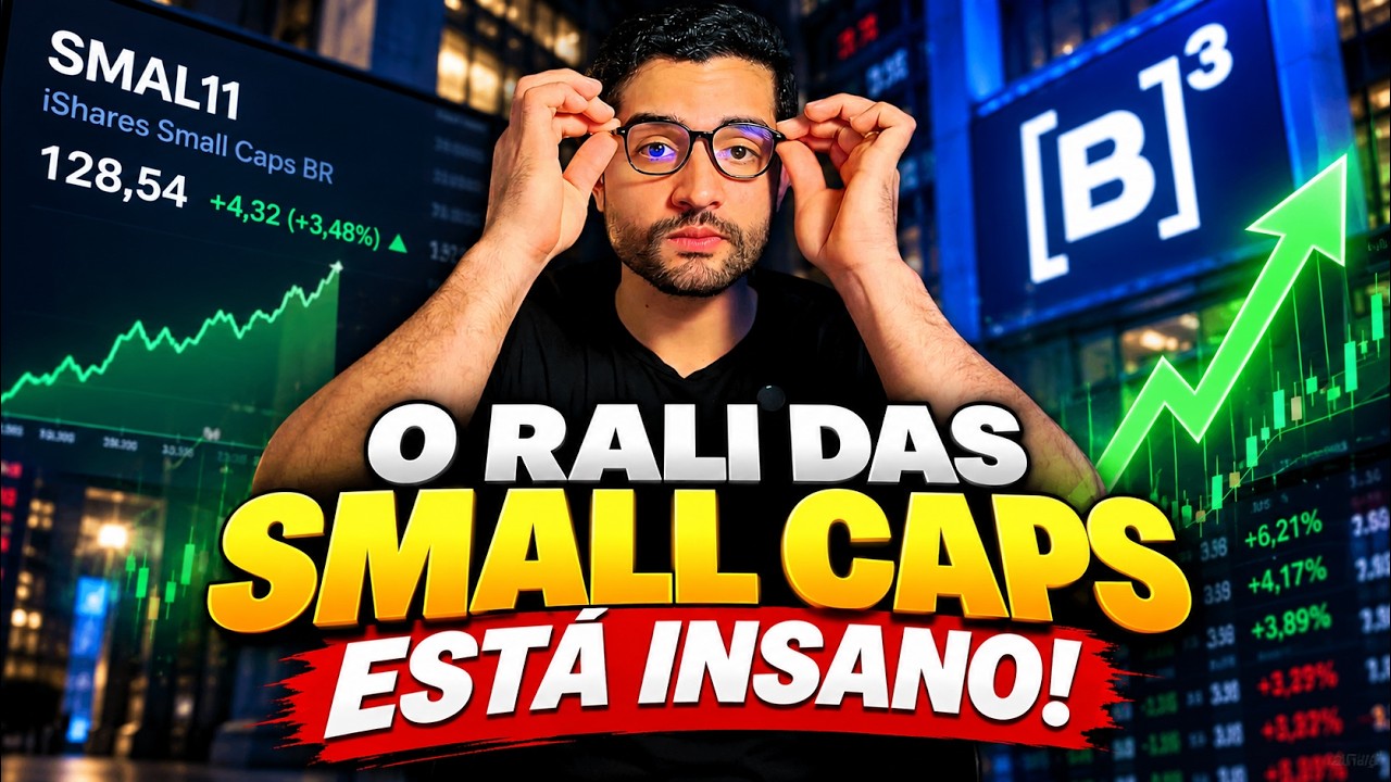 O QUE ESTÁ ACONTECENDO COM AS SMALL CAPS? SUA ÚLTIMA OPORTUNIDADE DE FICAR MUITO RICO NA BOLSA?