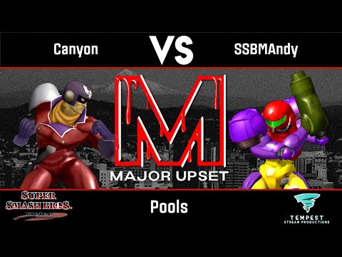 Canyon (Captain Falcon) vs SSBMAndy (Samus) - Pools - MAJOR UPSET