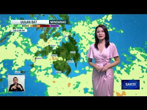 ITCZ at localized thunderstorms, magpapaulan sa ilang bahagi ng bansa Saksi