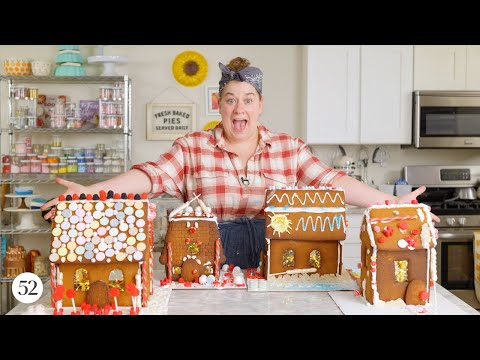 How to Make Gingerbread Houses | Bake It Up a Notch...