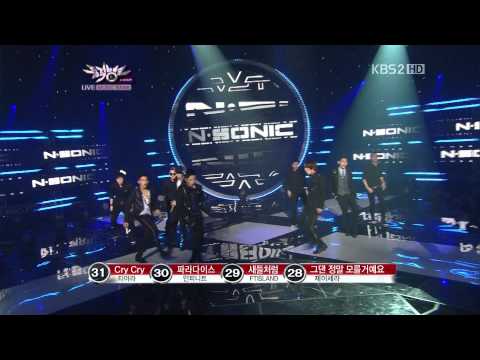 111118 Music Bank N.Sonic - Super Boy