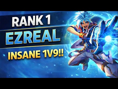 How The Rank 1 Player 1v9 With Ezreal | Wild Rift