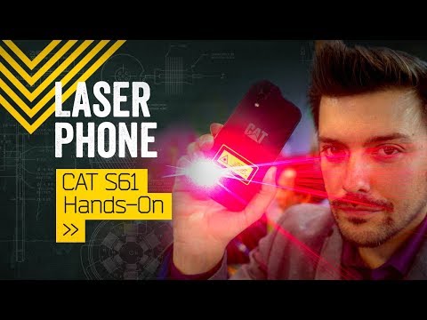 Cat S61 Hands-On: Lasers Make Everything Better